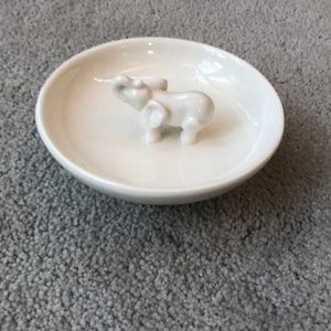 Cute Elephant Ring Dish